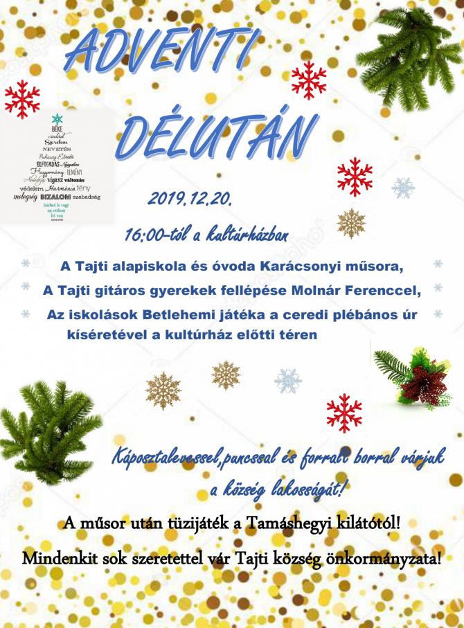 Adventi délután 2019.12.20.